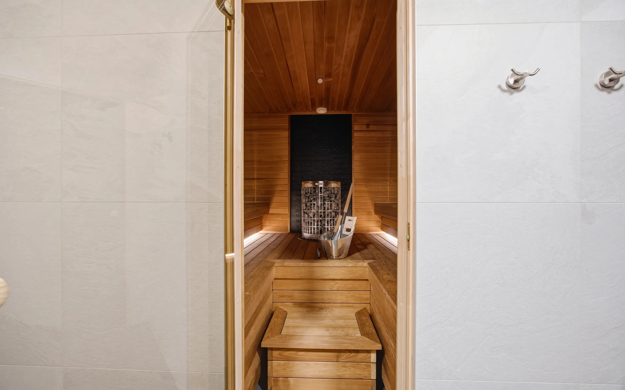 Tehvandi Villa sauna leiliruum